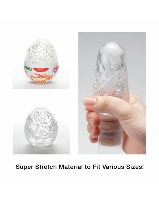 Мастурбатор-яйце Tenga Keith Haring EGG Party