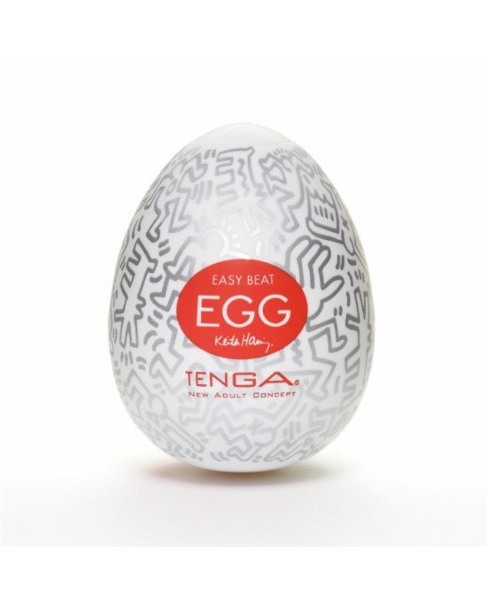 Мастурбатор-яйце Tenga Keith Haring EGG Party