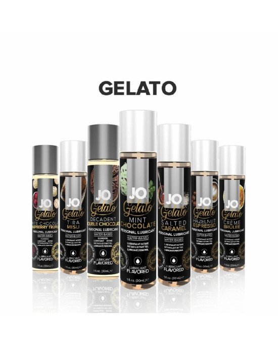 Змазка на водній основі System JO GELATO Mint Chocolate (120 мл) без цукру, парабенів та пропіленглі