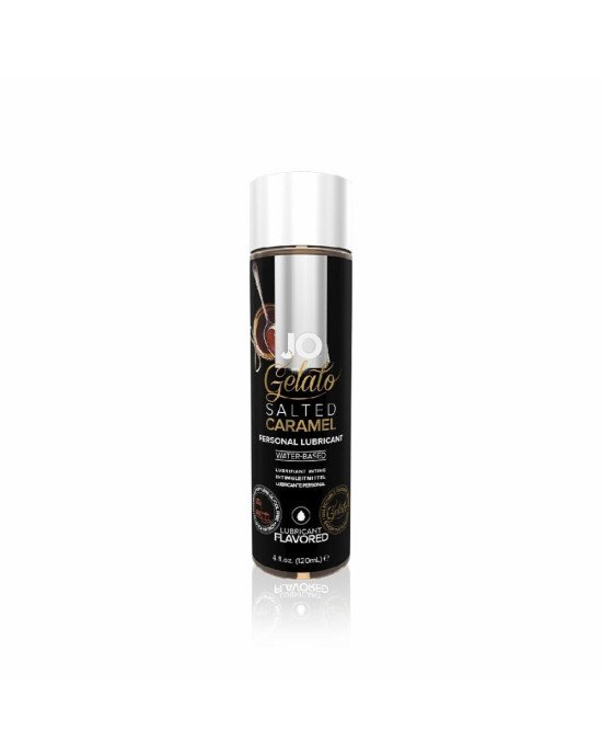 Змазка на водній основі System JO GELATO Salted Caramel (120 мл) без цукру, парабенів та гліколю Змазка на водній основі System JO GELATO Salted Caramel (120 мл) без цукру, парабенів та гліколю