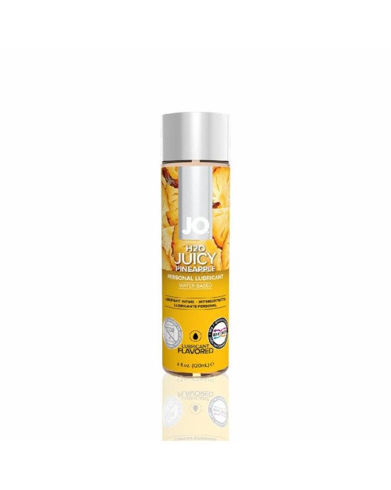 Змазка на водній основі System JO H2O — Juicy Pineapple (120 мл) без цукру, рослинний гліцерин Змазка на водній основі System JO H2O — Juicy Pineapple (120 мл) без цукру, рослинний гліцерин