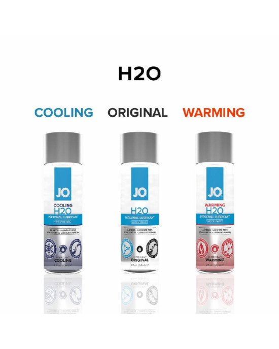 Охолоджувальна змазка на водній основі System JO H2O COOLING (60 мл) з ментолом, рослинний гліцерин Охолоджувальна змазка на водній основі System JO H2O COOLING (60 мл) з ментолом, рослинний гліцерин