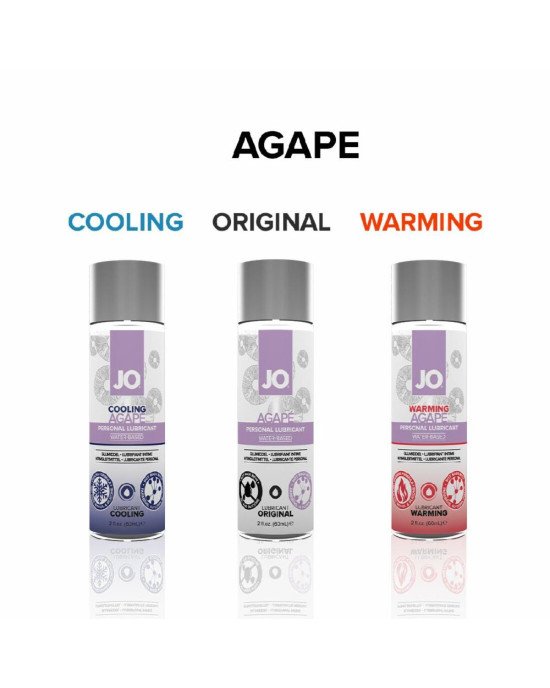Охолоджувальна змазка System JO AGAPE — COOLING (60 мл) без гліцерину, гліколю та парабенів