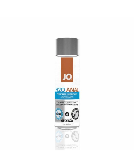 Анальна змазка System JO ANAL H2O — ORIGINAL (240 мл) на водній основі, рослинний гліцерин Анальна змазка System JO ANAL H2O — ORIGINAL (240 мл) на водній основі, рослинний гліцерин