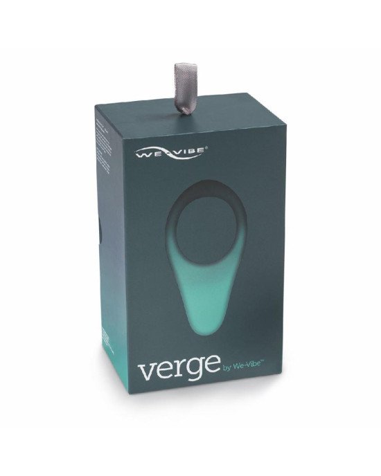 Смарт-віброкільце під одяг VERGE BY WE-VIBE SLATE, охоплює пеніс та мошонку, 10 режимів Смарт-віброкільце під одяг VERGE BY WE-VIBE SLATE, охоплює пеніс та мошонку, 10 режимів