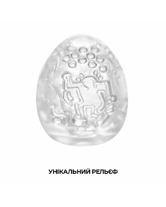 Мастурбатор-яйце Tenga Keith Haring EGG Dance Мастурбатор-яйце Tenga Keith Haring EGG Dance