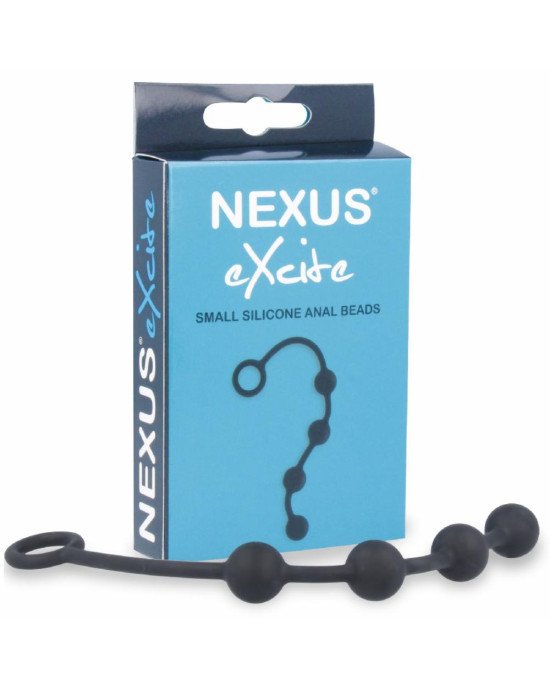 Анальні кульки Nexus Excite Small Anal Beads, силікон, макс. діаметр 2 см Анальні кульки Nexus Excite Small Anal Beads, силікон, макс. діаметр 2 см