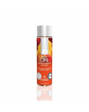 Змазка на водній основі System JO H2O — Peachy Lips (120 мл) без цукру, рослинний гліцерин