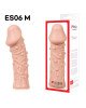 Насадка на член Kokos Extreme Sleeve ES.06 розмір M, потовщувальна, стимулюючий рельєф Насадка на член Kokos Extreme Sleeve ES.06 розмір M, потовщувальна, стимулюючий рельєф