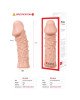 Насадка на член Kokos Extreme Sleeve ES.06 розмір M, потовщувальна, стимулюючий рельєф Насадка на член Kokos Extreme Sleeve ES.06 розмір M, потовщувальна, стимулюючий рельєф