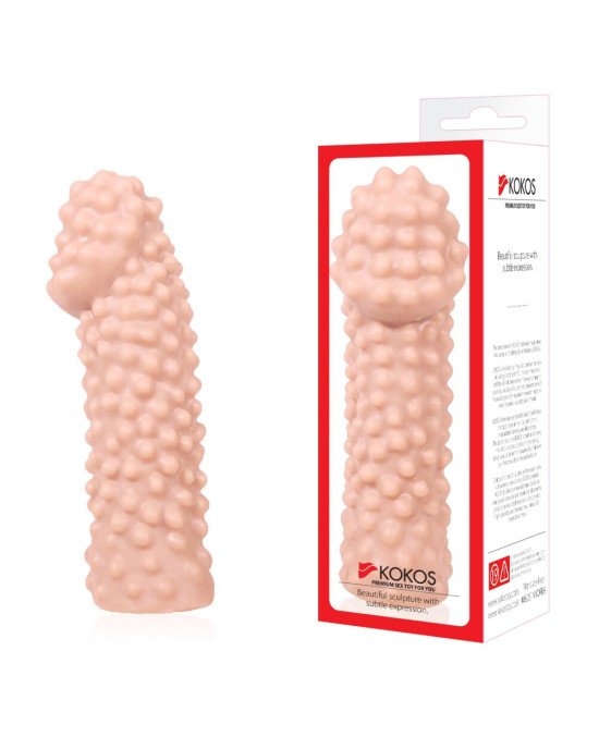 Насадка на член Kokos Extreme Sleeve ES.10 розмір M Насадка на член Kokos Extreme Sleeve ES.10 розмір M