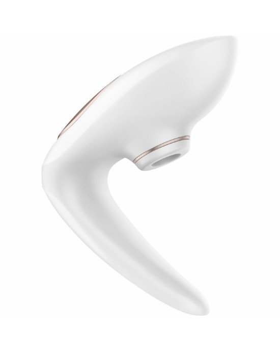 Вакуумний вібратор для пар Satisfyer Pro 4 Couples можна використовувати для сексу у парі Вакуумний вібратор для пар Satisfyer Pro 4 Couples можна використовувати для сексу у парі