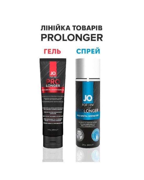 Пролонгер гель System JO Prolonger Gel (60 мл) з олією перцевої м’яти, гвоздикового перцю та пачулів Пролонгер гель System JO Prolonger Gel (60 мл) з олією перцевої м’яти, гвоздикового перцю та пачулів