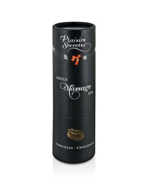 Масажна олія Plaisirs Secrets Chocolate (59 мл) з афродизіаками, їстівна, подарункове паковання Масажна олія Plaisirs Secrets Chocolate (59 мл) з афродизіаками, їстівна, подарункове паковання