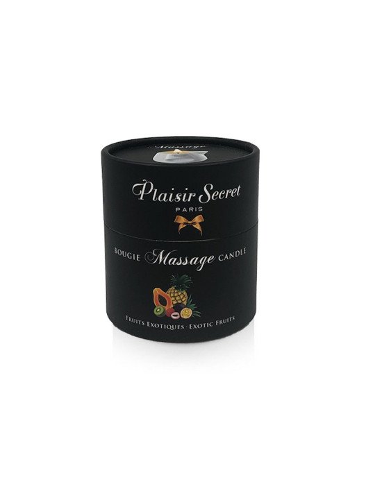 Масажна свічка Plaisirs Secrets Pineapple Mango (80 мл) подарункова упаковка, керамічний посуд Масажна свічка Plaisirs Secrets Pineapple Mango (80 мл) подарункова упаковка, керамічний посуд