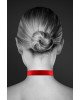 Чокер з замочком-сердечком Bijoux Pour Toi - HEART LOCK Red, екошкіра Чокер з замочком-сердечком Bijoux Pour Toi - HEART LOCK Red, екошкіра