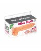 Фалоімітатор із рухомою крайньою плоттю Real Body — Real Brad, діаметр 4,5 см, TPE Фалоімітатор із рухомою крайньою плоттю Real Body — Real Brad, діаметр 4,5 см, TPE