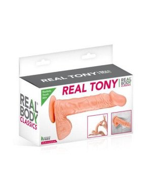 Фалоімітатор Real Body — Real Tony Flash, TPE, діаметр 3,5 см Фалоімітатор Real Body — Real Tony Flash, TPE, діаметр 3,5 см