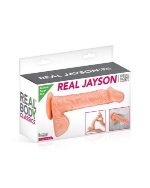 Фалоімітатор Real Body — Real Jayson Flesh, TPE, діаметр 4 см Фалоімітатор Real Body — Real Jayson Flesh, TPE, діаметр 4 см