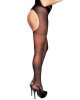 Колготки-панчохи з поясом Anne De Ales LOLA T2 Black, з доступом і відкритою попою Колготки-панчохи з поясом Anne De Ales LOLA T2 Black, з доступом і відкритою попою