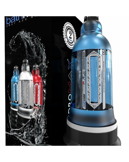 Гідропомпа Bathmate Hydromax 7 WideBoy Blue (X30) для члена довжиною від 12,5 до 18 см, діаметр до 5 Гідропомпа Bathmate Hydromax 7 WideBoy Blue (X30) для члена довжиною від 12,5 до 18 см, діаметр до 5