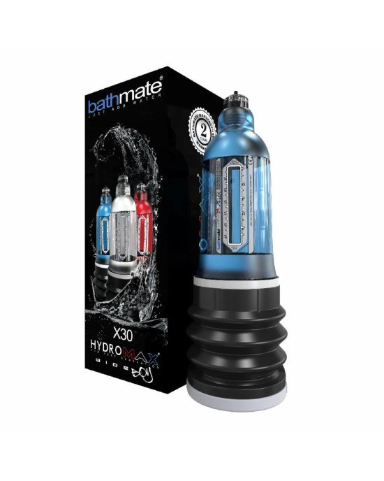 Гідропомпа Bathmate Hydromax 7 WideBoy Blue (X30) для члена довжиною від 12,5 до 18 см, діаметр до 5 Гідропомпа Bathmate Hydromax 7 WideBoy Blue (X30) для члена довжиною від 12,5 до 18 см, діаметр до 5