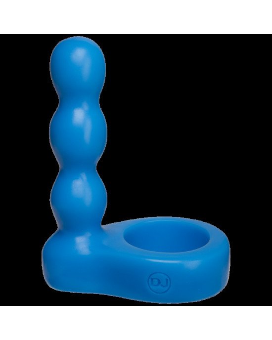 Насадка для подвійного проникнення Doc Johnson The Double Dip 2 Blue, для пеніса або іграшки Насадка для подвійного проникнення Doc Johnson The Double Dip 2 Blue, для пеніса або іграшки