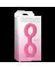 Наручники з силікону Doc Johnson The Cuffs Small - Pink, добре тягнуться, для рук і для ніг Наручники з силікону Doc Johnson The Cuffs Small - Pink, добре тягнуться, для рук і для ніг