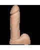 Фалоімітатор Doc Johnson Platinum TRUSKYN - The Tru Ride 8 Inch, діаметр 4,8 см, двошаровий силікон