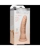 Фалоімітатор Doc Johnson Platinum TRUSKYN - The Tru Ride Slim 9 Inch, діаметр 4,6 см, двошаровий Фалоімітатор Doc Johnson Platinum TRUSKYN - The Tru Ride Slim 9 Inch, діаметр 4,6 см, двошаровий