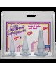 Набір анальних пробок Doc Johnson Crystal Jellies Anal - Clear, макс. діаметр 2см - 3 см - 4 см Набір анальних пробок Doc Johnson Crystal Jellies Anal - Clear, макс. діаметр 2см - 3 см - 4 см