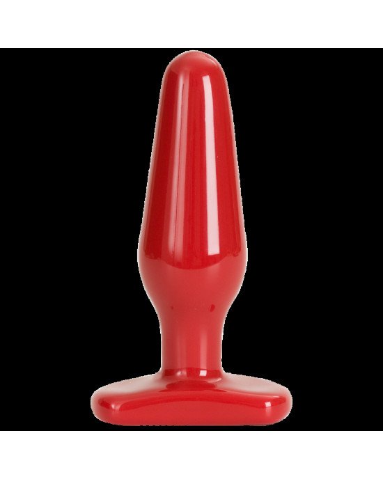 Анальна пробка Doc Johnson Red Boy - Medium 5.5 Inch, макс. діаметр 4 см