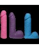 Набір для страпону Doc Johnson Vac-U-Lock Dual Density UltraSKYN Colors Set, діаметр 3х4,5 см Набір для страпону Doc Johnson Vac-U-Lock Dual Density UltraSKYN Colors Set, діаметр 3х4,5 см