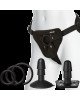Набір для страпона Doc Johnson Vac-U-Lock Dual Density Experienced Set, діаметр 2×7см, 7,7см Набір для страпона Doc Johnson Vac-U-Lock Dual Density Experienced Set, діаметр 2×7см, 7,7см