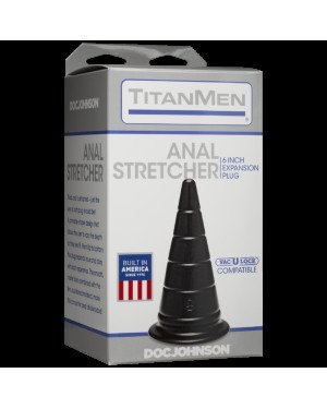 Анальний стимулятор Doc Johnson TitanMen - Anal Stretcher 6 Inch Plug, діаметр 6,6 см Анальний стимулятор Doc Johnson TitanMen - Anal Stretcher 6 Inch Plug, діаметр 6,6 см
