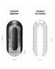 Мастурбатор Tenga Flip Zero Black, змінна інтенсивність стимуляції, розкладний Мастурбатор Tenga Flip Zero Black, змінна інтенсивність стимуляції, розкладний