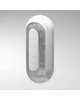 Вібромастурбатор Tenga Flip Zero Electronic Vibration White, змінна інтенсивність, розкладний Вібромастурбатор Tenga Flip Zero Electronic Vibration White, змінна інтенсивність, розкладний