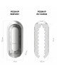 Вібромастурбатор Tenga Flip Zero Electronic Vibration White, змінна інтенсивність, розкладний Вібромастурбатор Tenga Flip Zero Electronic Vibration White, змінна інтенсивність, розкладний