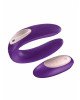 Вібратор для пар Satisfyer Double Plus Remote з пультом ДК та двома моторчиками Вібратор для пар Satisfyer Double Plus Remote з пультом ДК та двома моторчиками