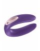 Вібратор для пар Satisfyer Double Plus Remote з пультом ДК та двома моторчиками Вібратор для пар Satisfyer Double Plus Remote з пультом ДК та двома моторчиками