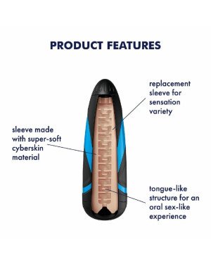 Запасний рукав-вставка для мастурбатора Satisfyer Men LUSTY TONGUES (м'ята упаковка!!!) Запасний рукав-вставка для мастурбатора Satisfyer Men LUSTY TONGUES (м'ята упаковка!!!)