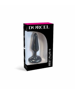 Анальна пробка Dorcel Best Plug S м'який soft-touch силікон, макс. діаметр 3,1см