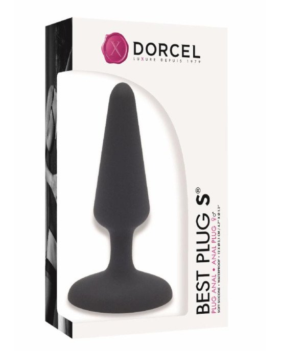 Анальна пробка Dorcel Best Plug S м'який soft-touch силікон, макс. діаметр 3,1см Анальна пробка Dorcel Best Plug S м'який soft-touch силікон, макс. діаметр 3,1см