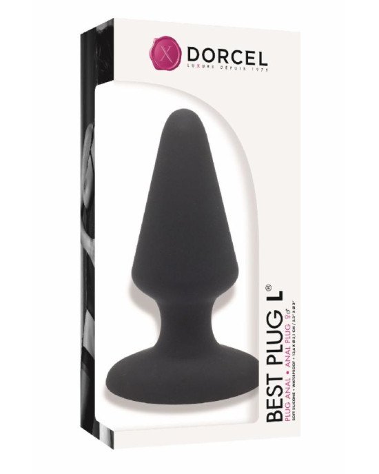 Анальна пробка Dorcel Best Plug L м'який soft-touch силікон, макс. діаметр 5,1 см Анальна пробка Dorcel Best Plug L м'який soft-touch силікон, макс. діаметр 5,1 см