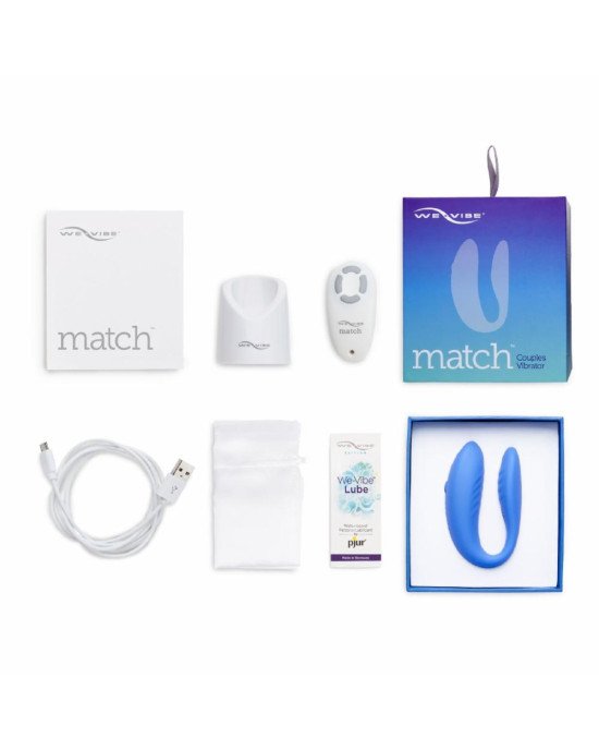 Вібратор для пар We-Vibe Match з пультом ДК Вібратор для пар We-Vibe Match з пультом ДК
