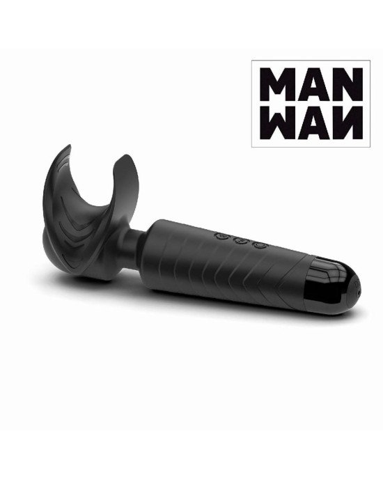 Мастурбатор-вібромасажер MAN.WAND, відмінно для пар, вібро-мінет, 20 режимів Мастурбатор-вібромасажер MAN.WAND, відмінно для пар, вібро-мінет, 20 режимів
