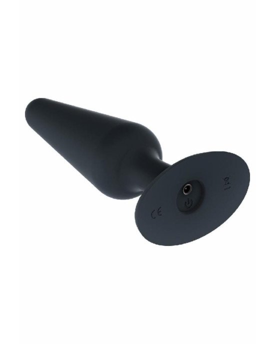 Анальна пробка з вібрацією Dorcel Best Vibe Plug M, макс. діаметр 4,1см, soft-touch силікон