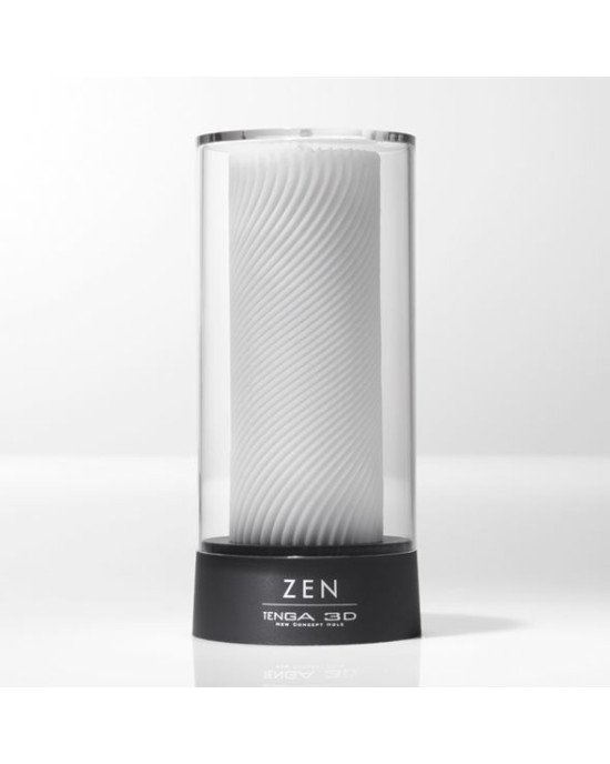 Мастурбатор Tenga 3D Zen, дуже ніжний, з антибактеріального еластомеру зі сріблом Мастурбатор Tenga 3D Zen, дуже ніжний, з антибактеріального еластомеру зі сріблом