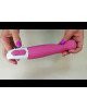 Потужний вібратор Satisfyer Vibes Petting Hippo з гнучким стовбуром, літій силікон, 12 режимів
