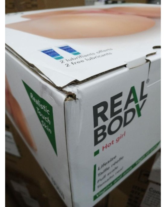 Мастурбатор-півторс Real Body — Hot Girl, два входи: вагіна та попка (мятая упаковка!!!) Мастурбатор-півторс Real Body — Hot Girl, два входи: вагіна та попка (мятая упаковка!!!)